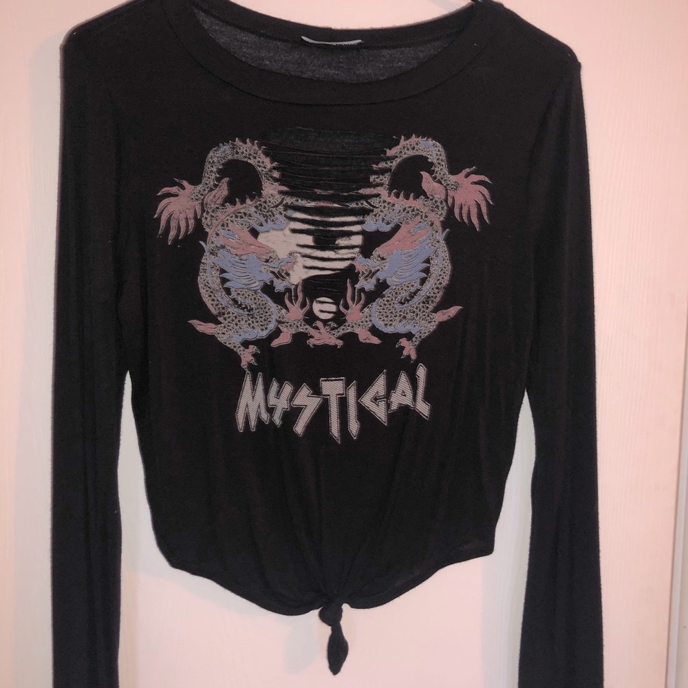 Crop top shirt